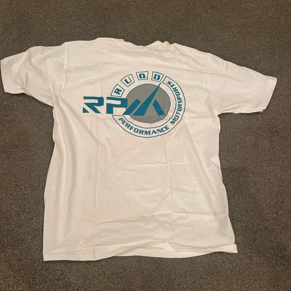 White Racing Graphic T-Shirt - Picture 6 of 6